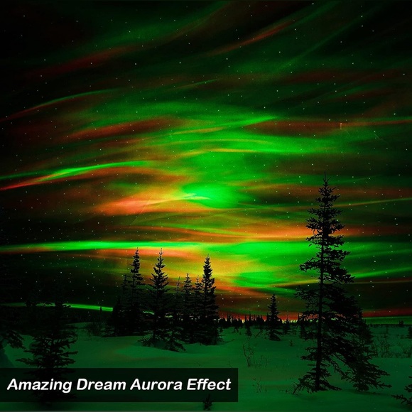 NWT Aurora Lights Star Projector with Remote Control Bluetooth Music Speaker - Picture 4 of 11